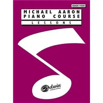 [MUS 7H11004A] Piano Aaron Vol 4 - Livre de Méthode - Apprentissage Piano