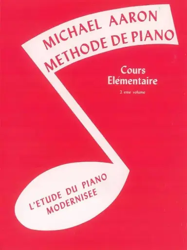 [MUS 7H11016] Piano Aaron Vol 2 - Livre de Méthode - 