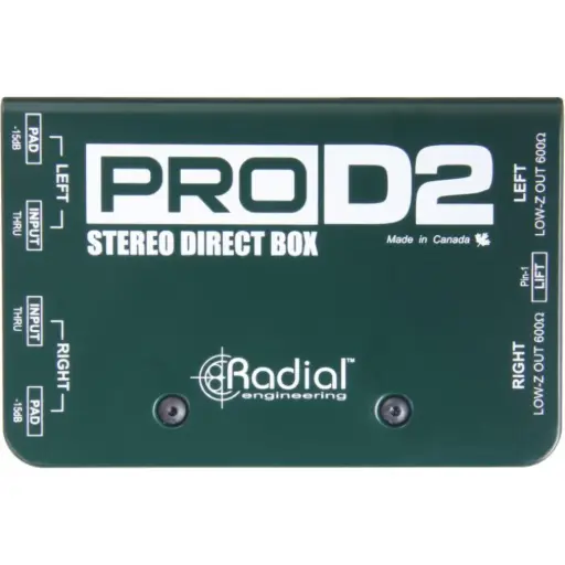 Radial ProD2 - Boîte de Direct Stéréo