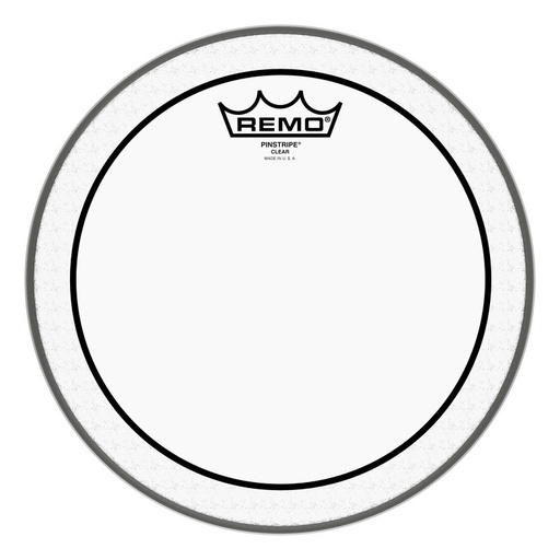 [PS-0310-00] Remo Skin Pinstripe Clear 10 inches