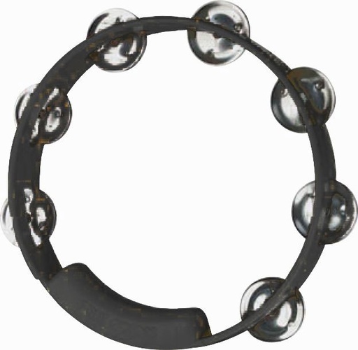 [TC4018] Rhythm Tech TC4018 - Black Tambourine - Percussion