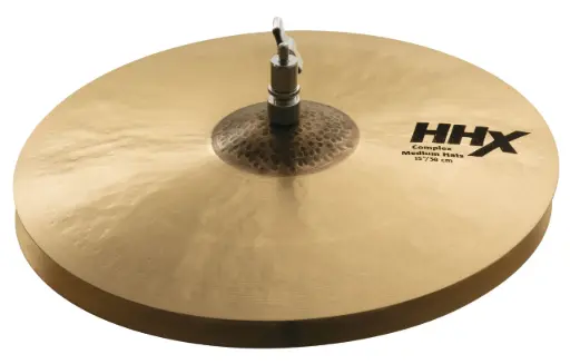 [11402XCN] Sabian HHX Complex Medium Hats 14" - Cymbales - Sonorité Exceptionnelle