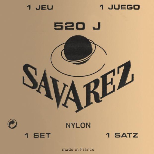 [520J] Super Savarez 520J - Classical Guitar Strings - High Tension