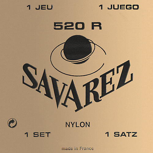 [520R] Savarez 520R - Cordes Classiques Nylon - Traditionnel