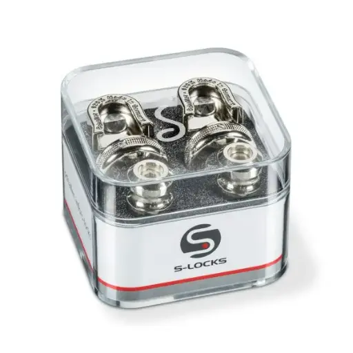 [SCH14010101] SCHALLER PAIRE DE STRAP LOCKS NICKEL