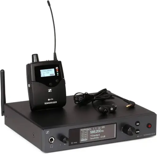 [ew IEM G4-A] Sennheiser EW IEM G4-A Ensemble de Retour de Son Sans-fil