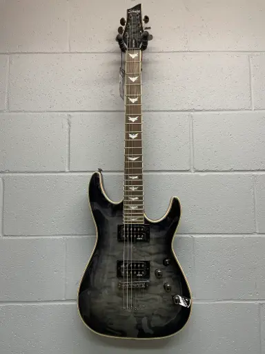 [2025-SHC] Schecter 2025-SHC - Guitare Électrique - Omen Extreme Noir Transparent