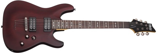 [2062-SHC] Schecter 2062-SHC - Guitare Électrique - Omen 6 Walnut Satin
