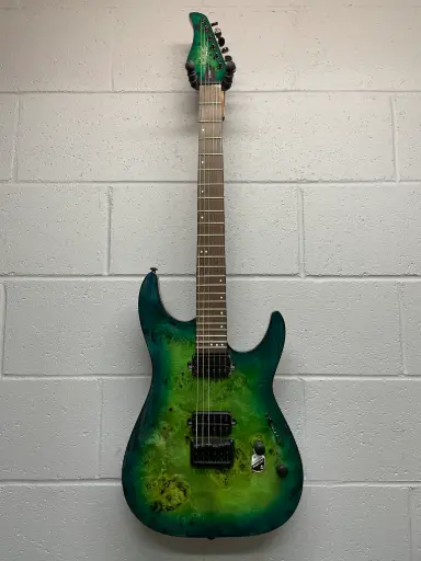 [3632-SHC] Schecter C-6 PRO Aqua Burst - Electric Guitar - 3632-SHC