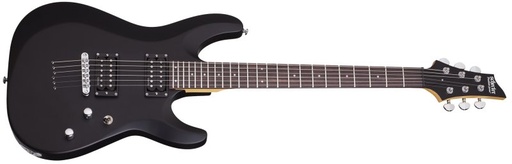 [430-SHC] Schecter C6 Deluxe - Guitare Électrique - Noir Satin