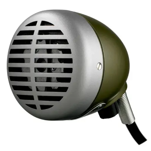 [520DX] Shure 520DX Mic. Green Bullet Dynamique Omni.  Har