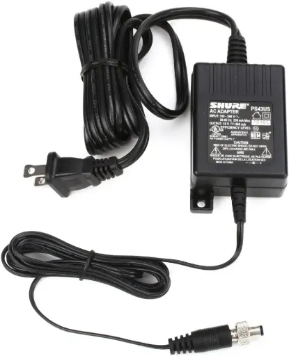 [PS43US] Shure PS43US 15 V Power Supply for Wireless Receivers