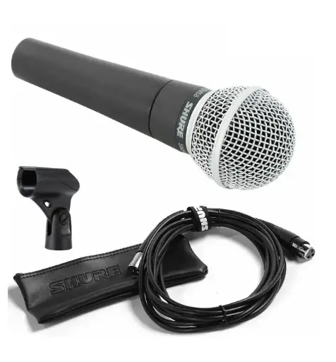 [SM58-CN] Shure SM58-CN Cardioid Dynamic Vocal Microphone with XLR Cable