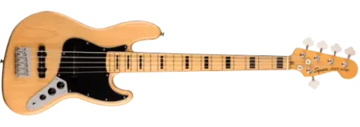 [SQ 037-4550-521] Squier Jazz Bass CV 70s 5 Cordes - Basse Électrique - 