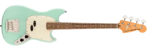 [SQ 037-4570-557] Squier CV 60s Mustang Basse 4 Cordes Vert Surf