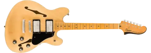 [SQ 037-4590-521] Squier Starcaster Classic Vibe MN - Guitare Électrique Naturelle