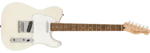 [037-8200-505] Squier Affinity Series Tele Manche Laurier Blanc Olympien