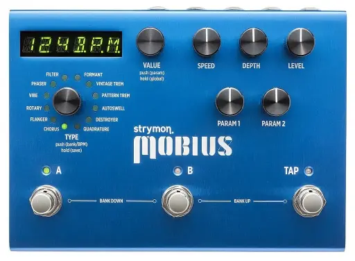 [MOBIUS] Strymon Mobius - Pédale d'effet de Modulation - Polyvalence Sonore