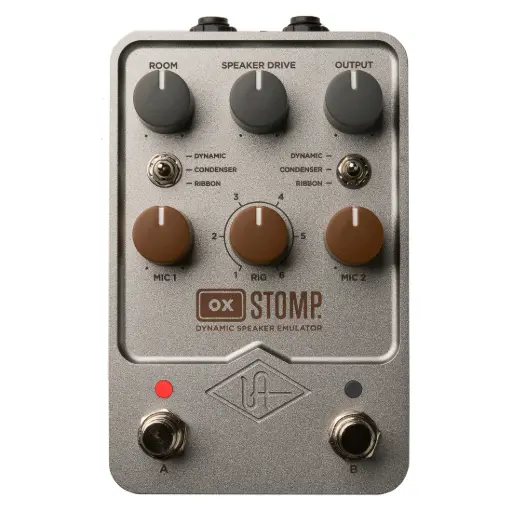 [UA-GPM-OXSTP] Universal Audio Ox Stomp - Simulateur d'Enceinte - Le Compagnon Ultime