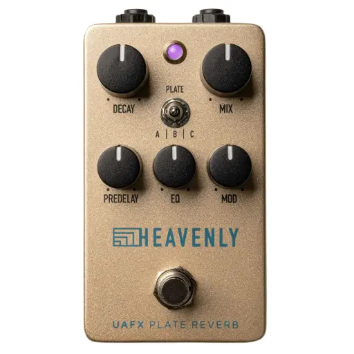 [UA-GPS-HVNLY] Universal Audio UAFX Heavenly Plate Reverb Pedal