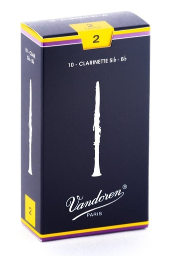 [CR102] Vandoren CR102 - Bb Clarinet Reed - Musical Accessory