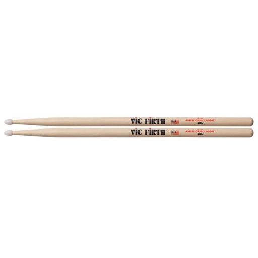 [5BN] Vic Firth 5BN - Baguettes de Batterie - Embout en Nylon