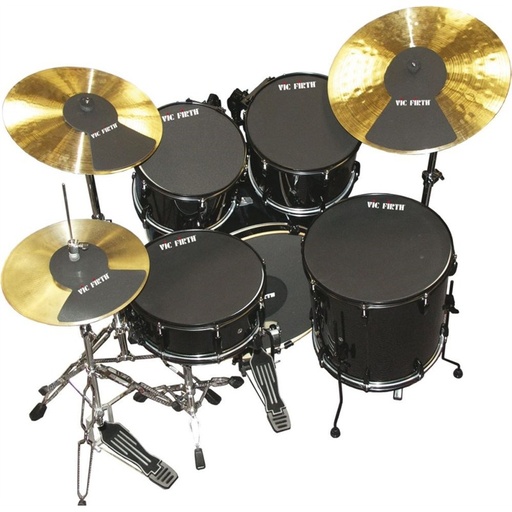 [MUTEPP6] Vic Firth MUTEPP6 - Kit de Sourdine pour Batterie 10-12-14-16