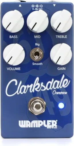 [CLARKSDALE] Wampler Clarksdale V2 - Overdrive Pedal - Authentic Blues Sound
