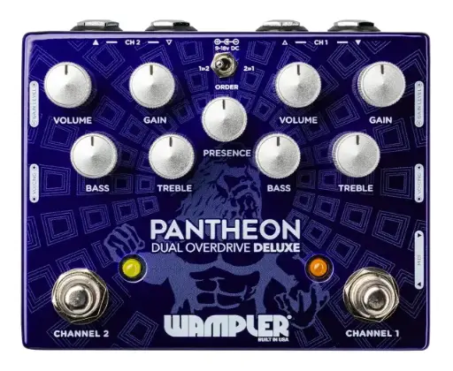 [PANTHEON DUAL DL] Wampler Pantheon Dual Deluxe Pédale de Distortion