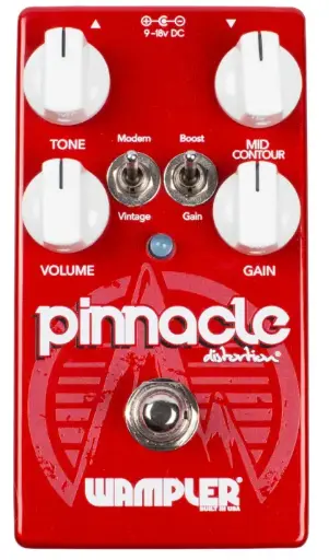 [PINNACLE STD V2] Wampler Pinnacle Standard V2 - Pédale de Distortion - Son Légendaire