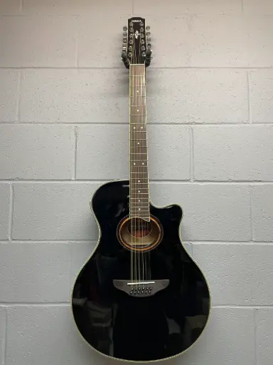 [APX700II-12BL] Yamaha APX700II-12BL - Black Electro-Acoustic Guitar