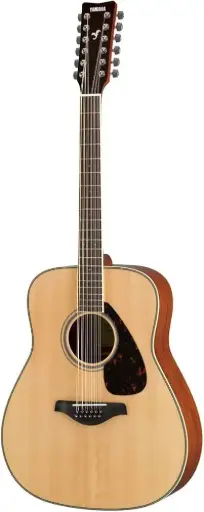 [FG820-12] Yamaha FG820-12 - 12-String Folk Guitar - Natural Spruce