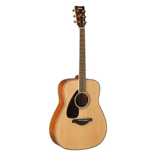 [FG820L] Yamaha Guitare Folk Gauchère Lustré Solide Épicéa Naturel