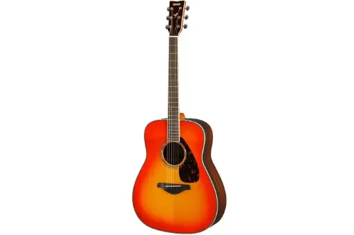 [FG830 AB] Yamaha Guitare Folk Lustré Solide Épicéa Autumn Burst
