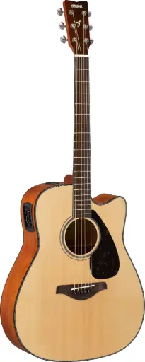 [FGX800C] Yamaha Guitare Folk Lustré Solide Épinette Naturel