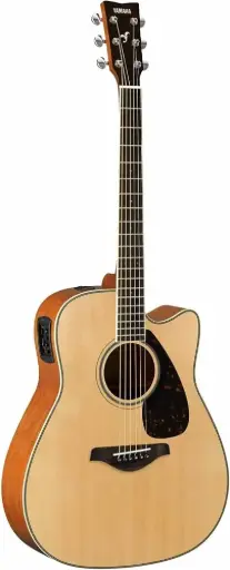 [FGX820C] Yamaha FGX820C Guitare Folk Lustré Solide Épicéa Naturel