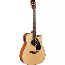 [FGX830C] Yamaha Guitare Folk Lustré Solide Épicéa Naturel (Usagé)
