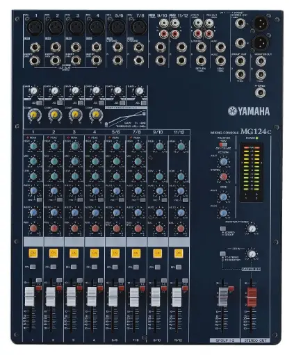[MG124C] Yamaha MG124c - Console de son - Performance audio