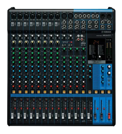[MG16XU] Yamaha MG16XU - Console de Mixage 16 IN avec FX et USB