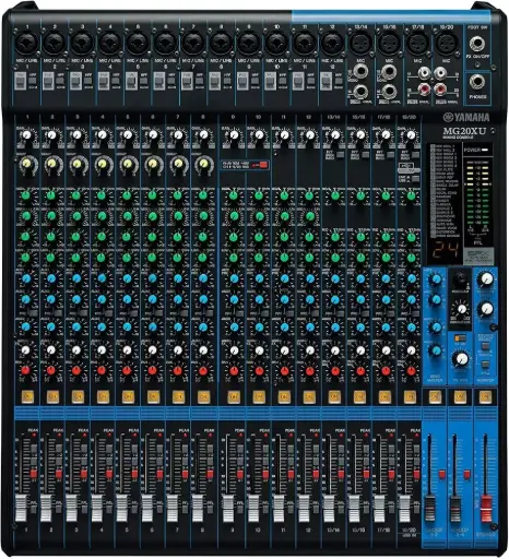 [MG20XU] Yamaha MG20XU - Console de Mixage Analogue 20 IN avec FX et USB
