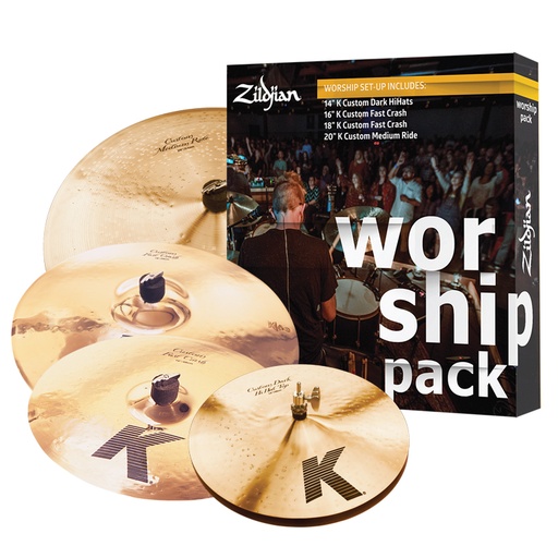 [KC0801W] Zildjian KC0801W - Ensemble de Cymbales - Worship