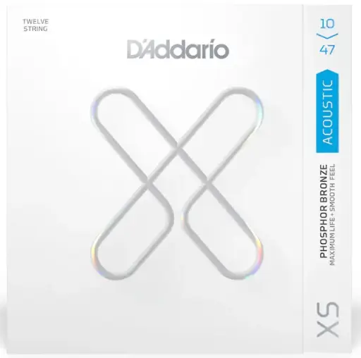 [XSAPB1047-12] D'Addario Cordes phosphore bron. XS 10-47 12 cordes
