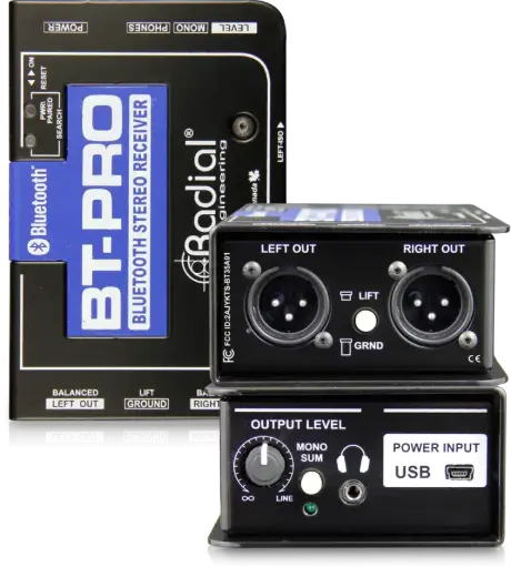 [BT-PRO] Radial BT-PRO V1 récepteur bluetooth stéréo