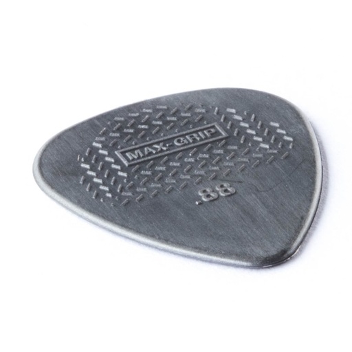 [449P.88] Dunlop 449P.88 - Médiator de guitare standard Max-Grip de 0,88 mm paquet de 12