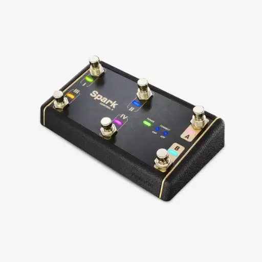 [SPARK-CONTROL-X] Positive Grid Pédale de commande pour amplificateurs sans fil à 6 commutateurs Spark-Control-X