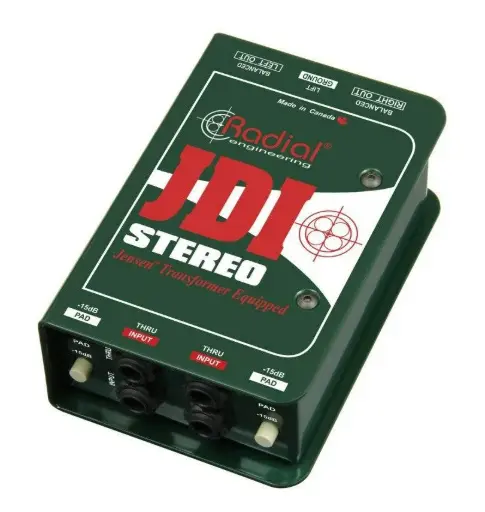Radial JDI-Stereo - Boîte de direct / direct passive