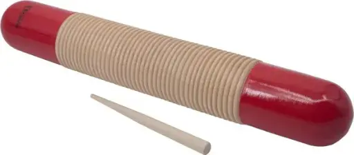 [MP-WG] Mano Percussion Guiro wooden guitar with scraper