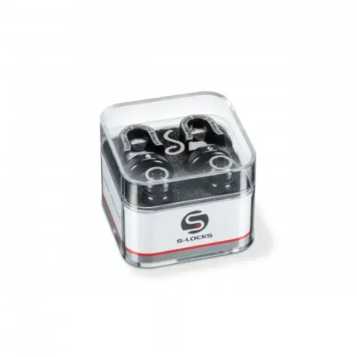 [SCH14020401] Schaller Strap-Lock Noir Chromé