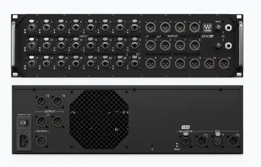 [IONIC24] Waves Stagebox Ionic 24 Boîte de scène IONIC 24 avec 24 entrées de micro XLR/TRS, 