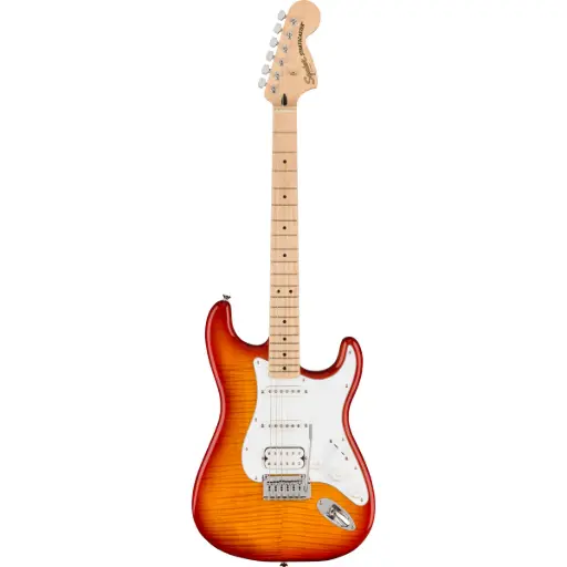 [378152547] Squier Affinity Stratocaster FMT HSS Sienna Sunburst